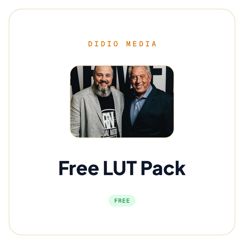 Free LUT Pack — DiDio Media