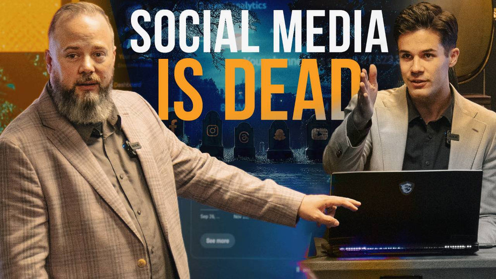 DiDio Media blog cover art for Social Media Is Dead, on churches shifting from social media to interest media on YouTube